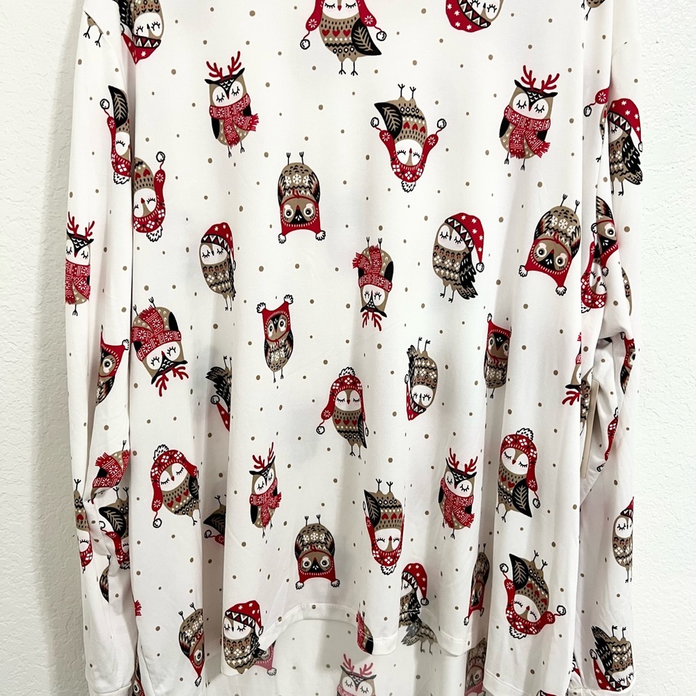 New Cozy Soft Owl Pj Set
